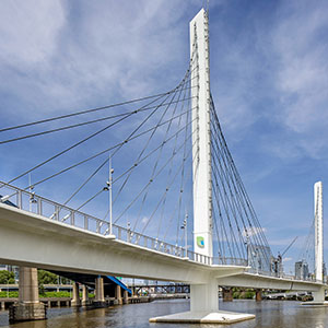 Schuylkill Banks: Christian To Crescent Cable-Stayed Bridge