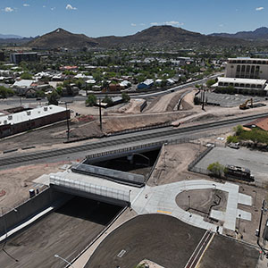 Downtown Links - Phase III, 6th Street Underpass To Broadway Boulevard Roadway Improvements